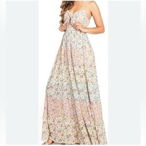 Lovecolette Floral maxi dress size small
